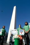 basura cero en el obelisco