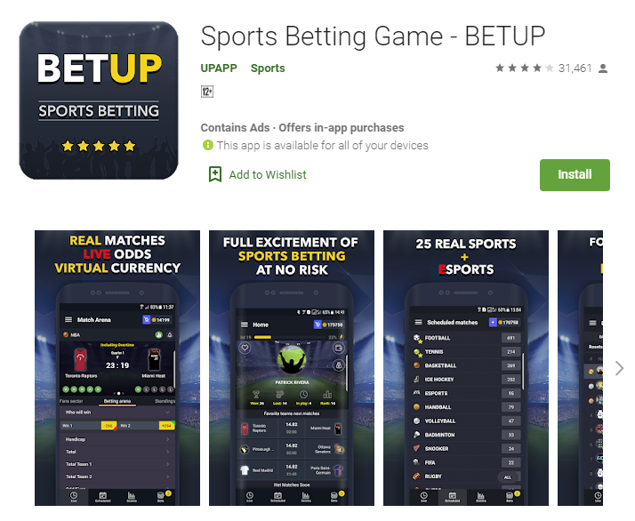 The Best Features in the BETUP Application